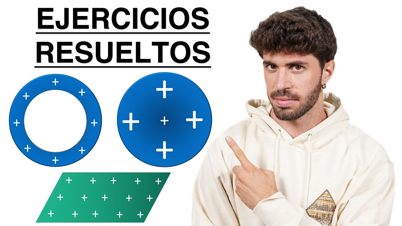 Teorema de Gauss: Ejercicios resueltos clave (Esfera maciza, esfera hueca y plano infinito)
