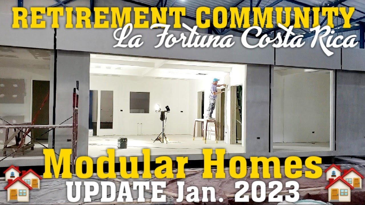 Retirement Community La Fortuna Costa Rica - Modular Homes Walk Thru🚶‍♂️