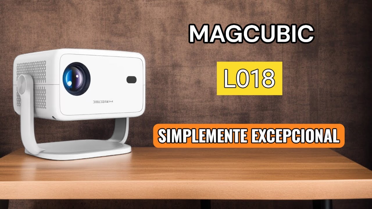 PROYECTOR MAGCUBIC L018   SIN DUDA ALGUNA LA MEJOR COMPRA QUE PUEDAS HACER