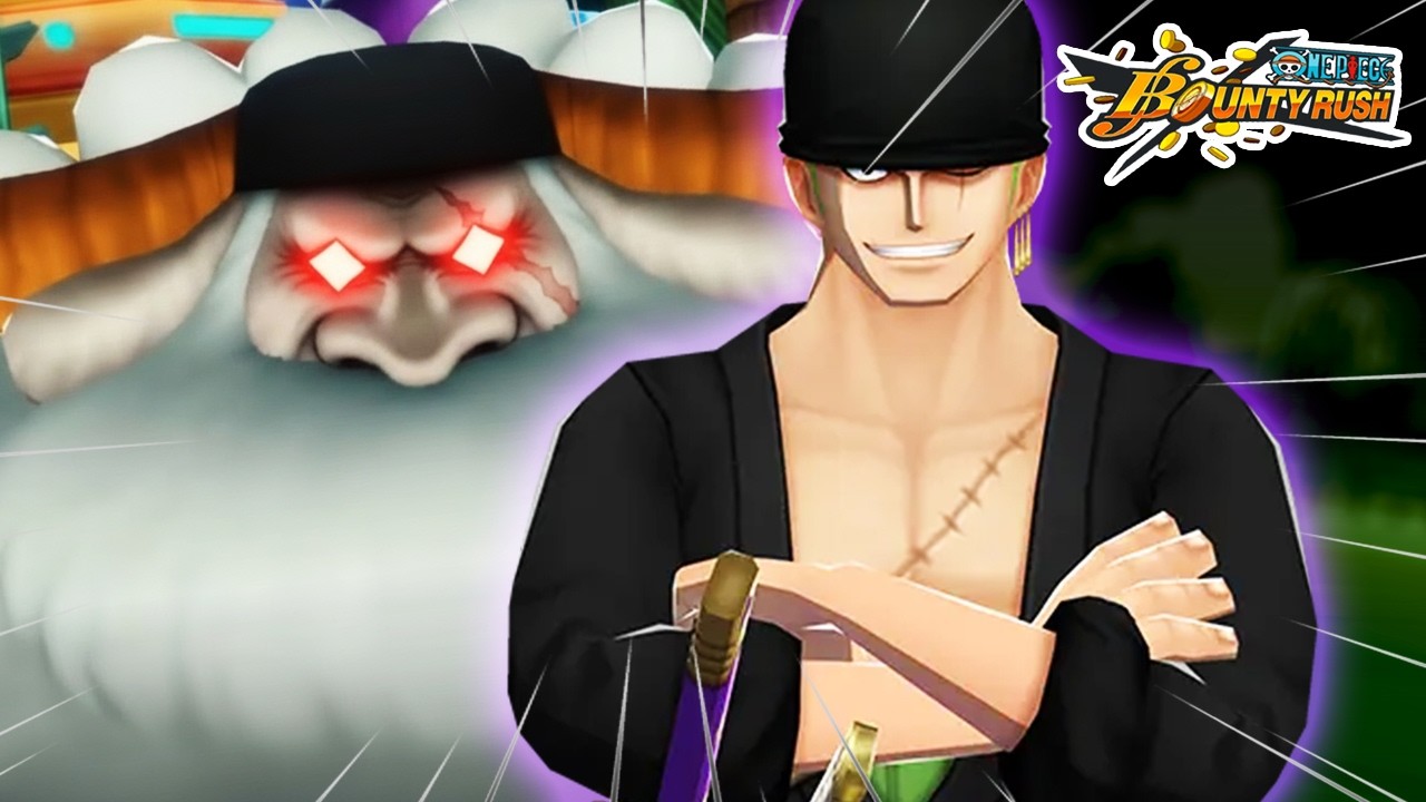 ZORO ONIGASHIMA es el UNICO PERSONAJE que puede contra EL META DE DEFENDERS en One piece bounty rush