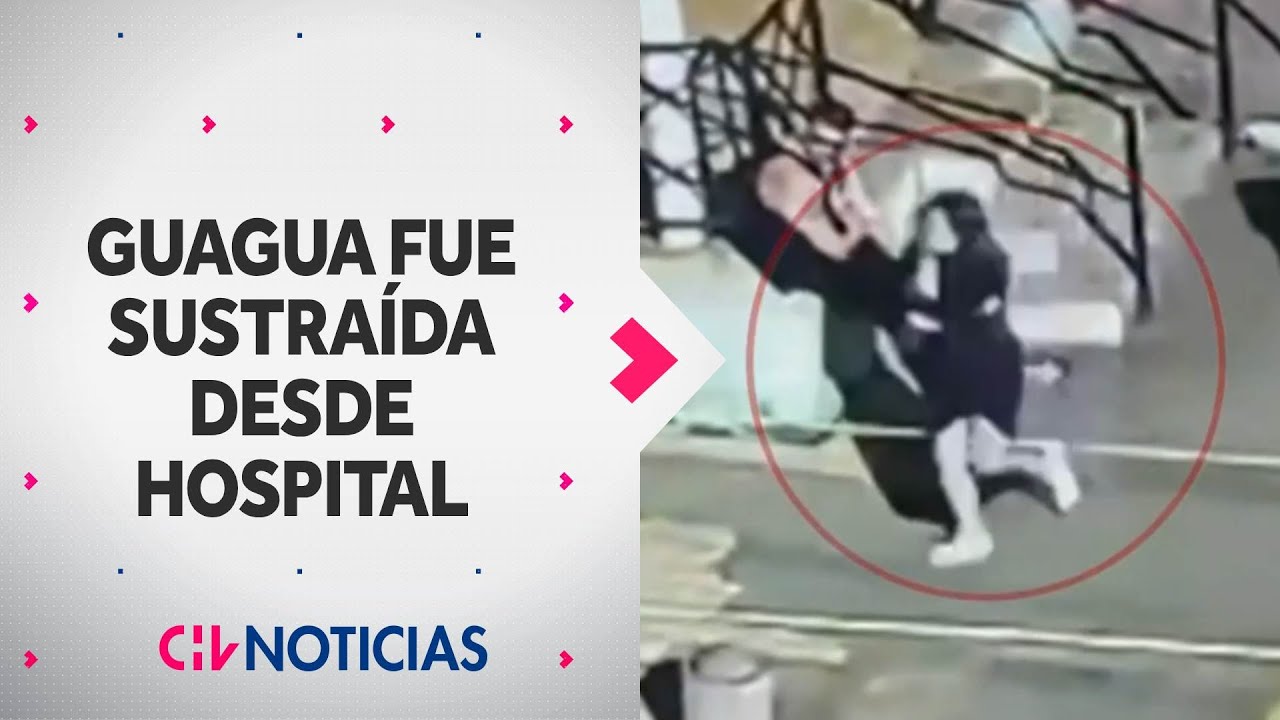Revelan momento que madre sacó a la fuerza y huyó con bebé desde hospital en Coronel - CHV Noticias