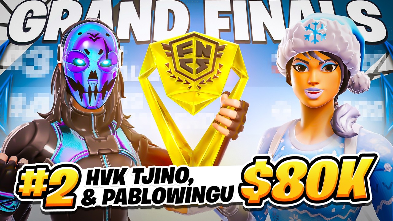 2ND PLACE IN FNCS GRAND FINALS ($80.000) 🏆 | Tjino