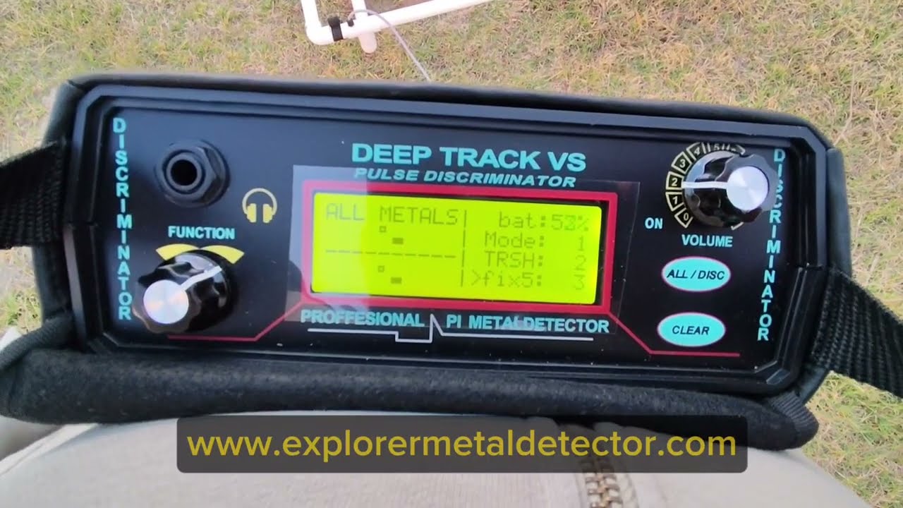 Detector DEEP TRACK VS 2025 - Prueba de profundidad
