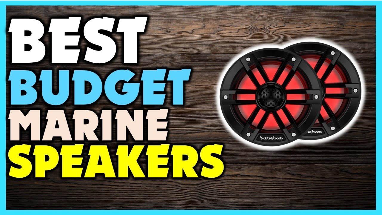 ✔️Top 5 Best Budget Marine Speakers | Best Budget Marine Speakers Review