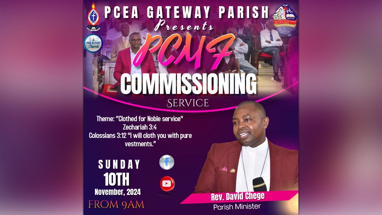 PCEA GATEWAY CHURCH - PCMF COMMISSIONING | 10.11.2024