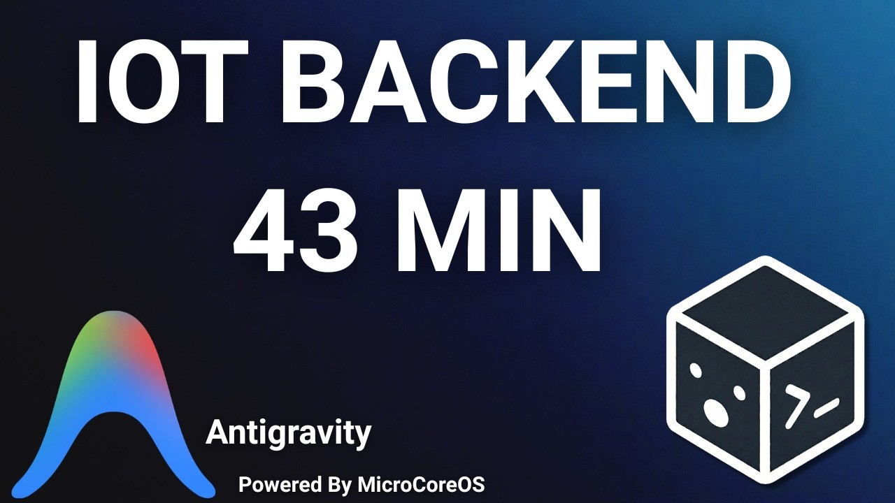 Speedrun: App IoT completa con IA en 43 minutos desde cero