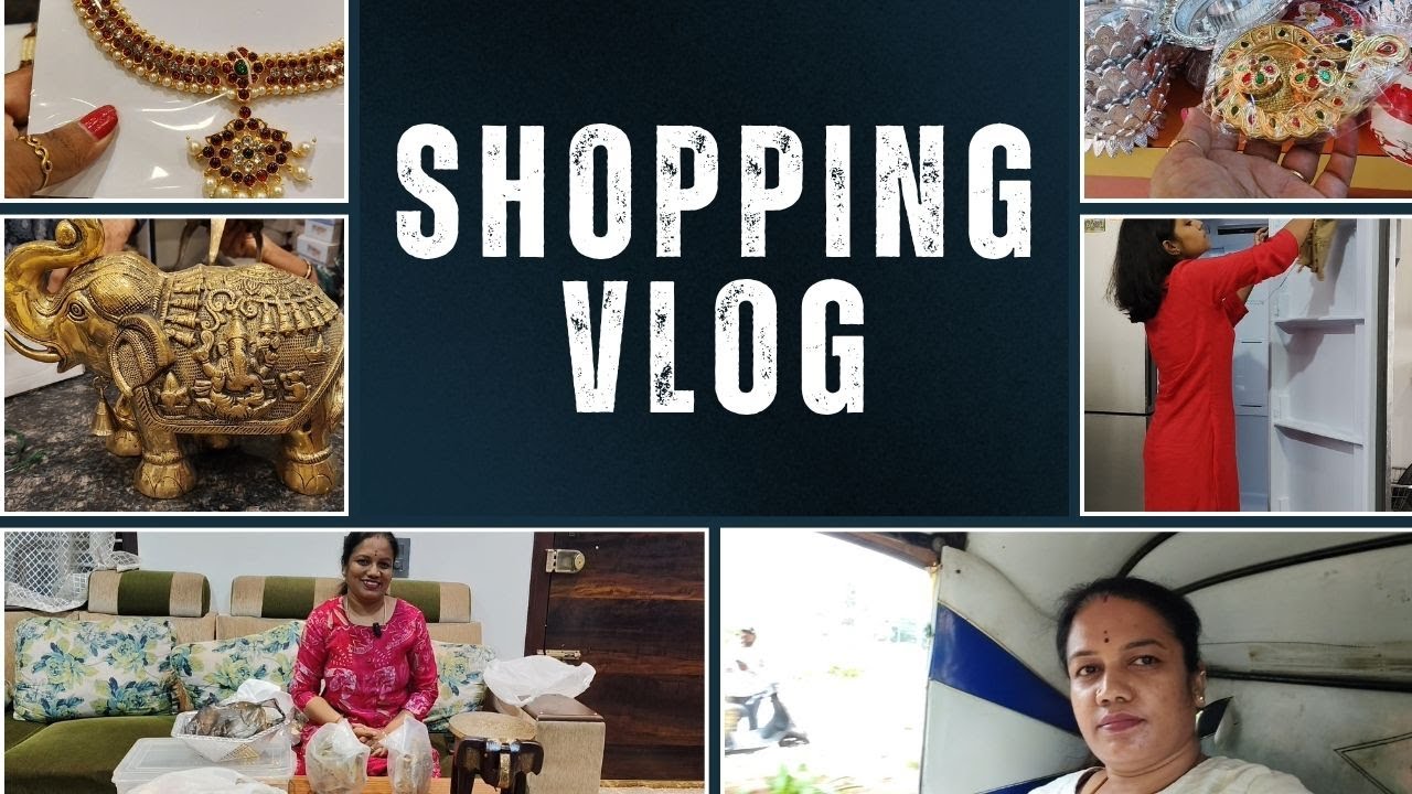 VLOG || Shopping vlog part 2 🙂 || Chicpete shopping for vara Mahalakshmi festival 😊 ||