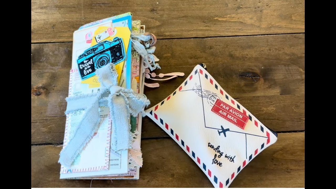 My 2026 On-The-Go Junk Journal Supplies Holder #craftwithme
