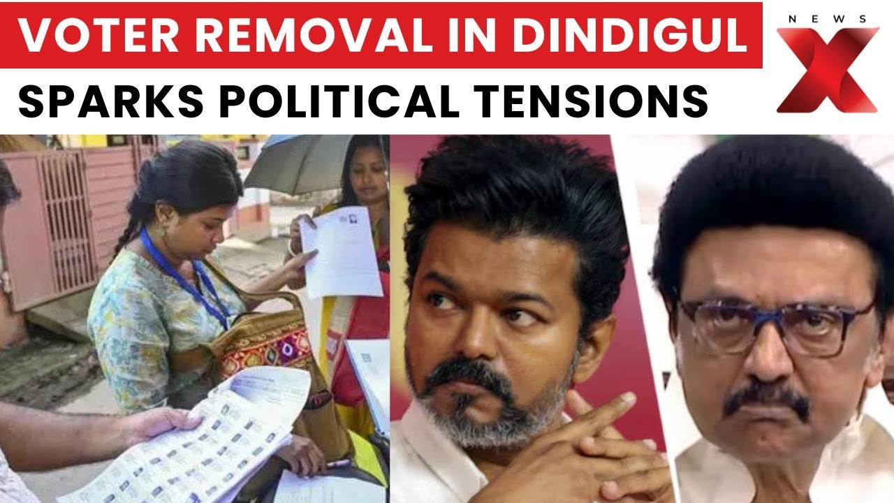 Tamil Nadu SIR: Draft Electoral Roll Out; 2.34 Lakh Voters Removed in Dindigul | NewsX