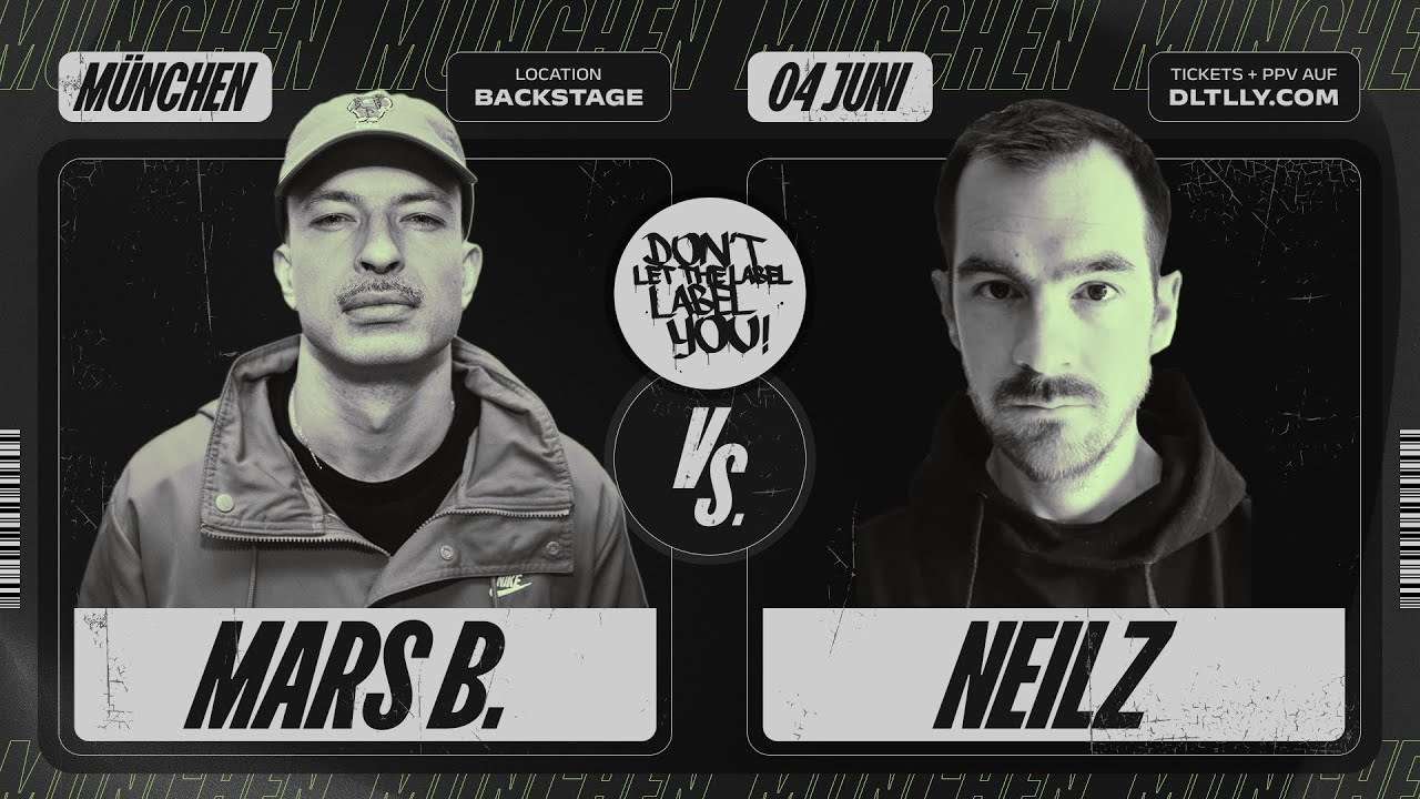 Mars B. vs Neilz // Backstage München // Rapbattle Munich // DLTLLY