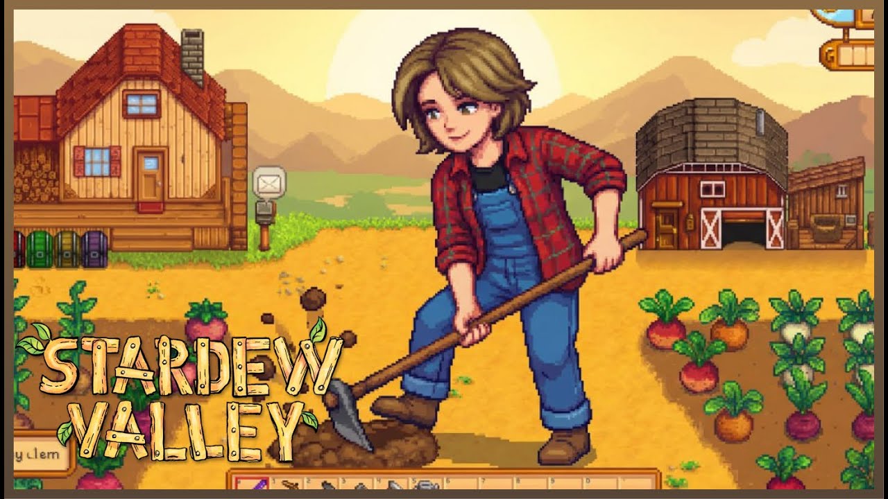 Добро пожаловать, пятидневщики! Игровые тыковки на месте! Стрим по игре Stardew Valley