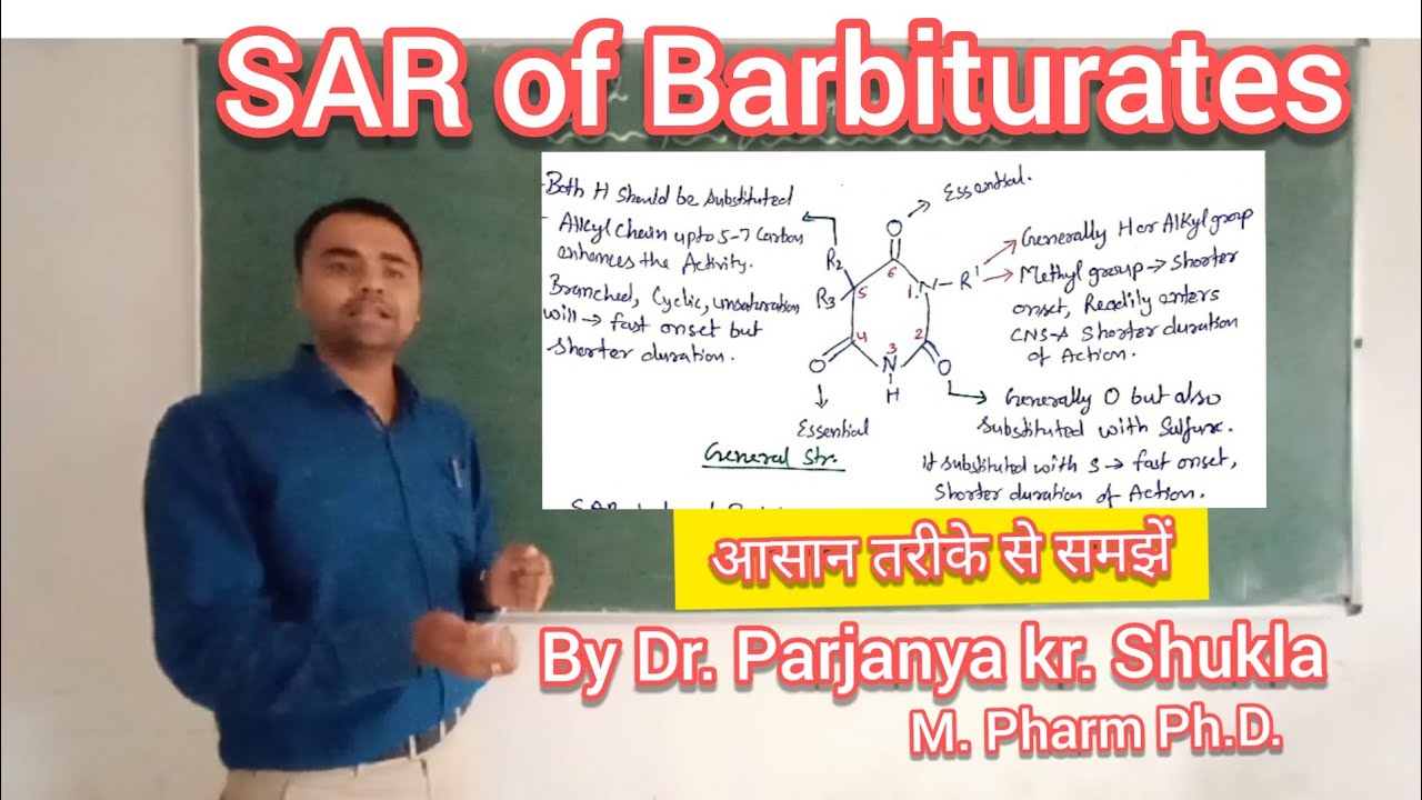 SAR of Barbiturates | In easy and simple way