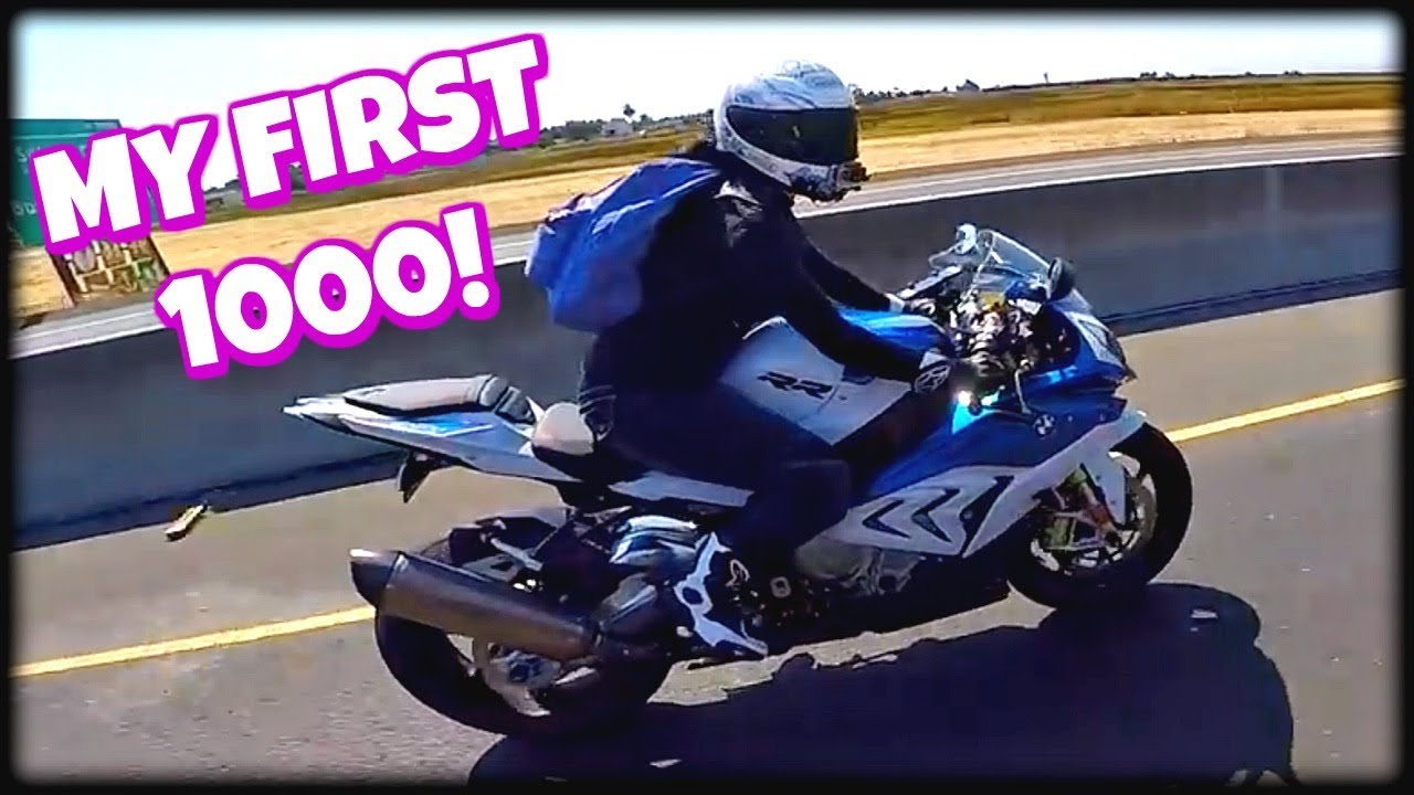 I ride the BMW S1000RR!