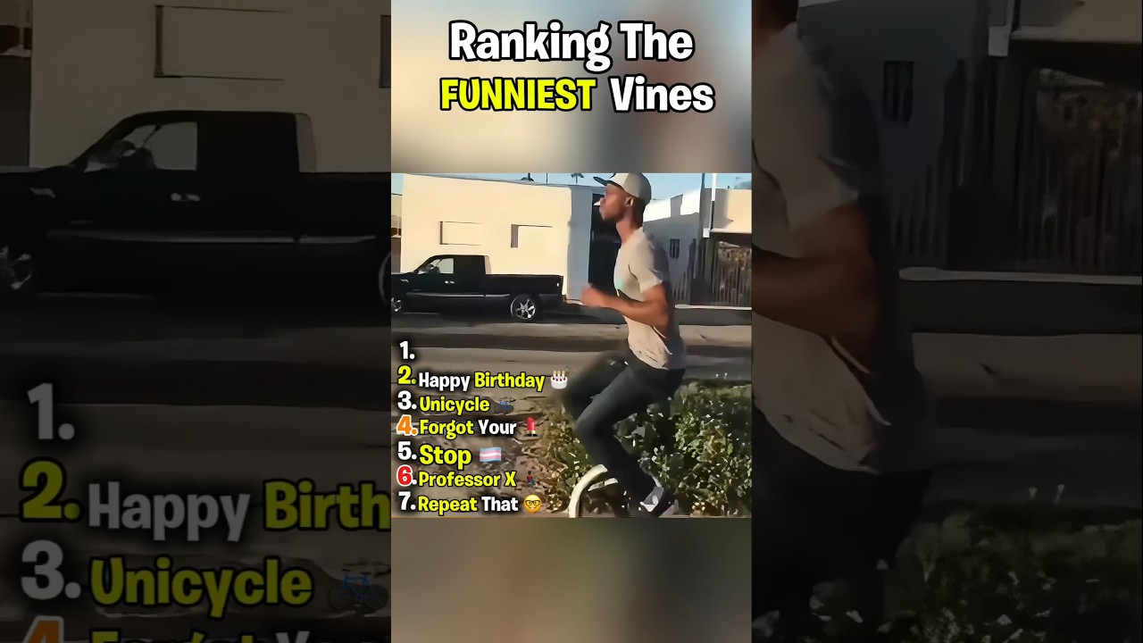 Ranking The Funniest Vines Ever 😂