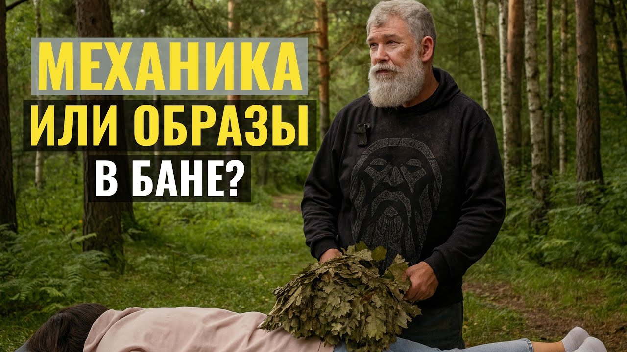 Механика или образы в бане? Образное парение. Как это?