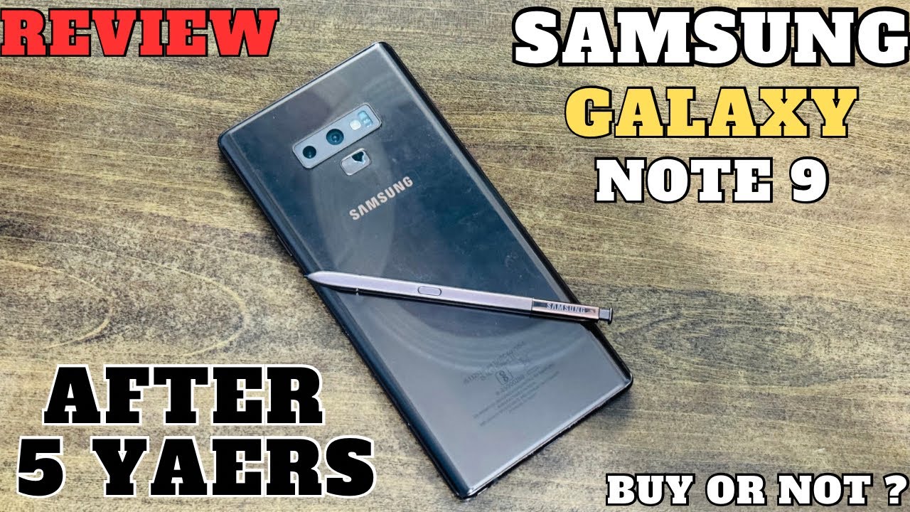 Samsung Galaxy Note 9 In 2024 | 5 Years Old | Long Term Review | #samsung #galaxynote9