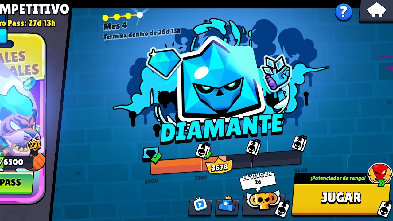 Reinicio de temporada Día 1 intentando subir a maestro con randos en Brawl star 