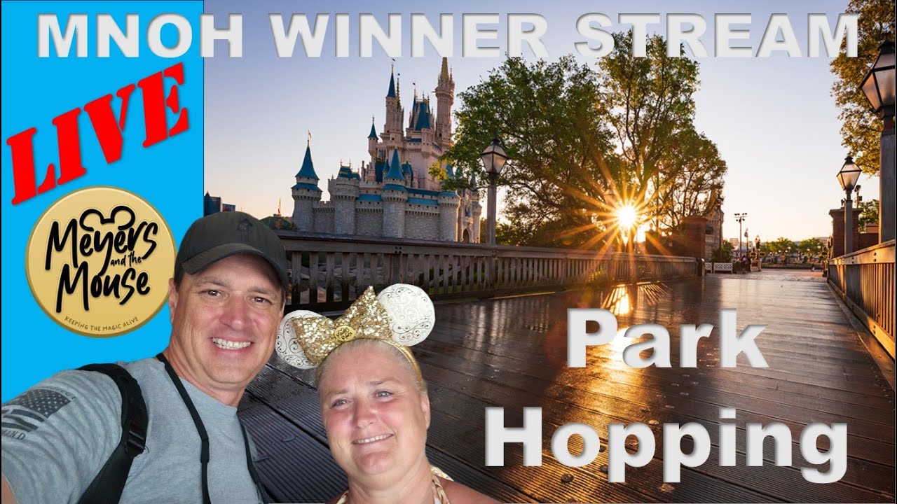 MNOH Winners Stream. Excitment at Disney as we Park Hop all Day!