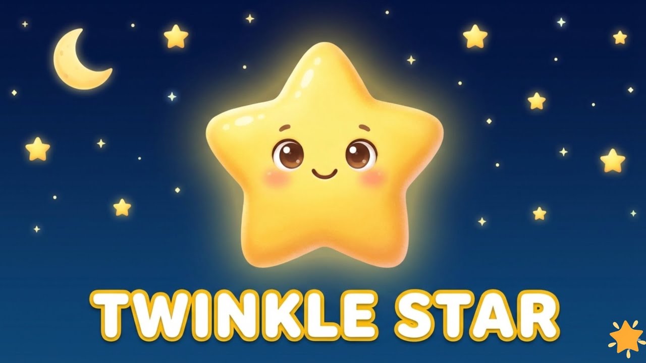 🎵 Twinkle Little Star ⭐ | Bedtime Song for Kids | Picorhymes