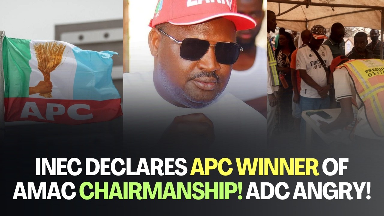 INEC Declares APC Winner of FCT AMAC Chairmanship Election 2027! ADC Not HAPPY!