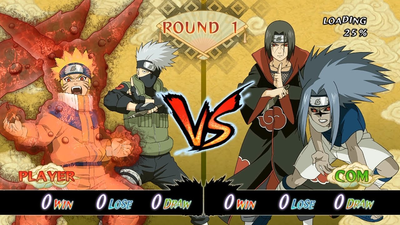 Naruto vd Susuke |Ultimate ninja storm| game 