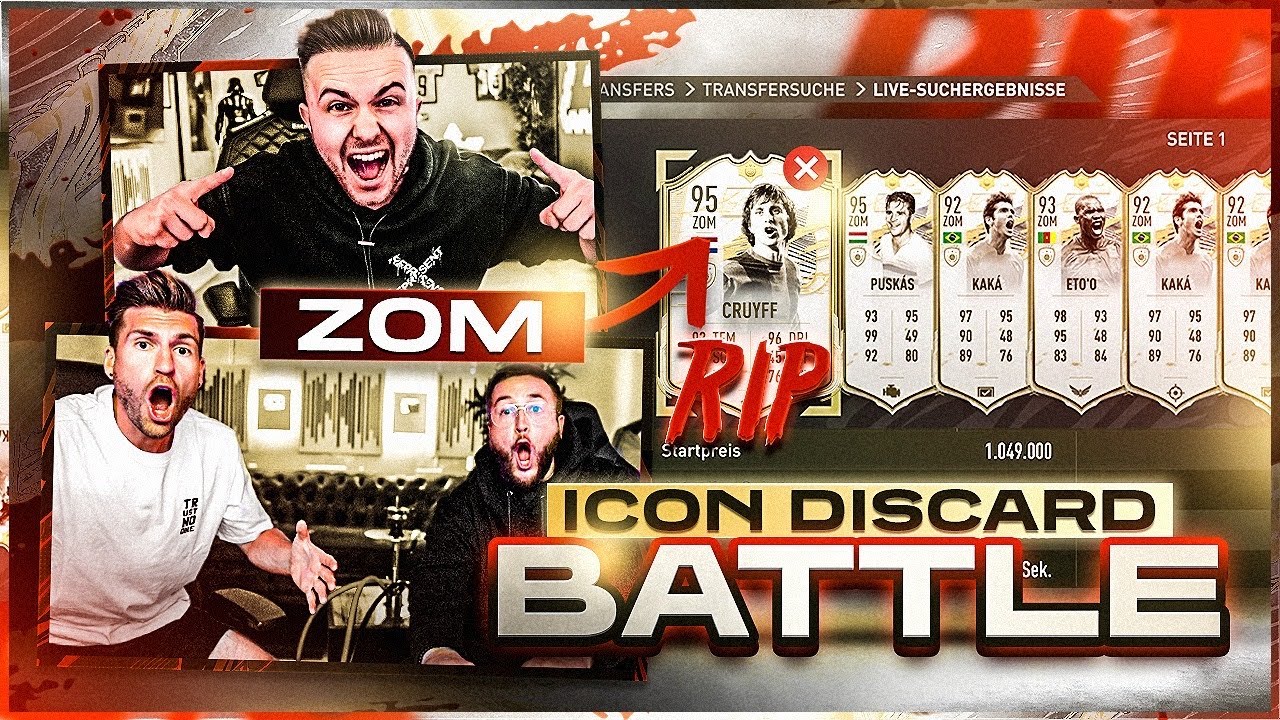 Das wars KOMPLETT .. 😨☠ ICON Moments ZOM Discard Battle nimmt einen KOMPLETT HOPS vs GamerBrother!!