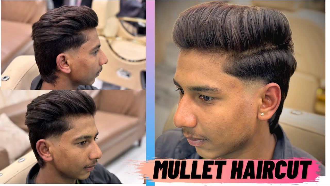Mullet hairstyle hair cut 