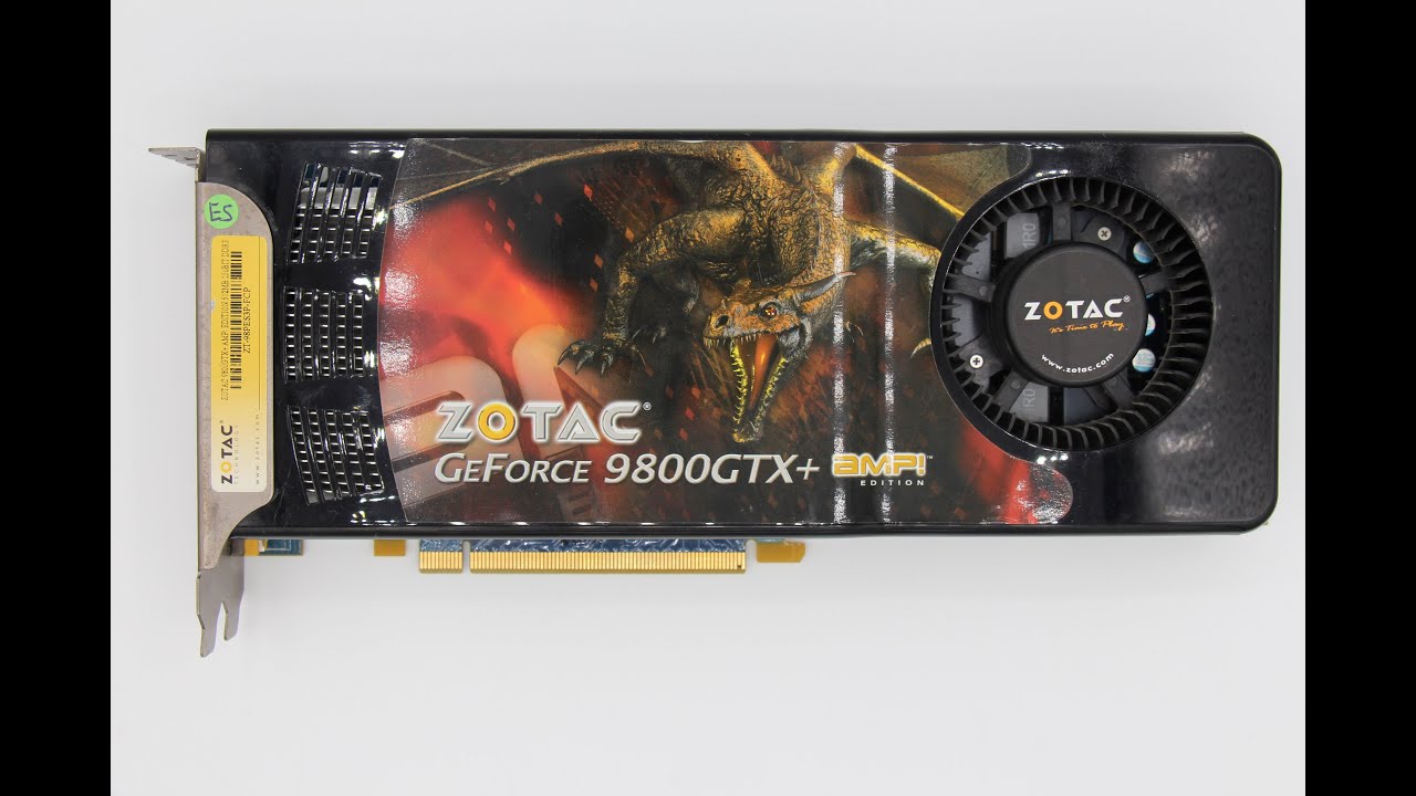 👉 GeForce 9800 GTX+ 512 MB GDDR3 PCI-E by Zotac (ZT-98PES3P-FCP / AMP! - Edition) #shorts #nvidia