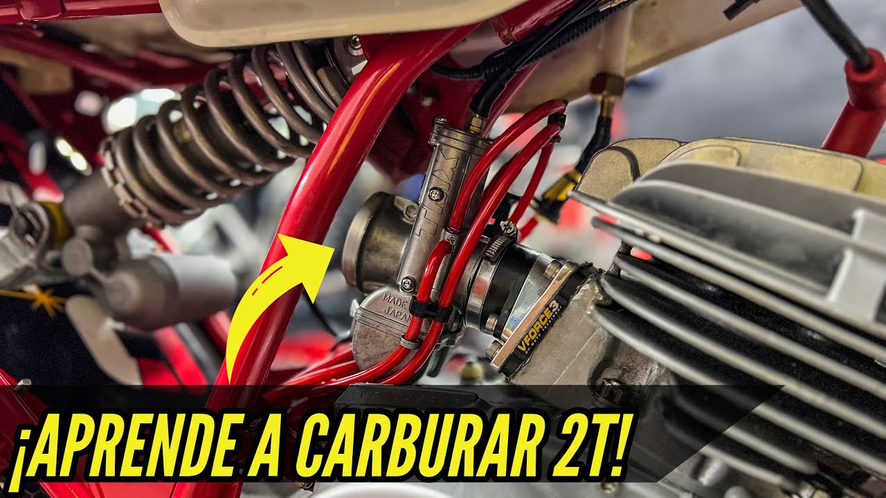 Cómo Carburar una Moto 2 Tiempos 🔥🔧