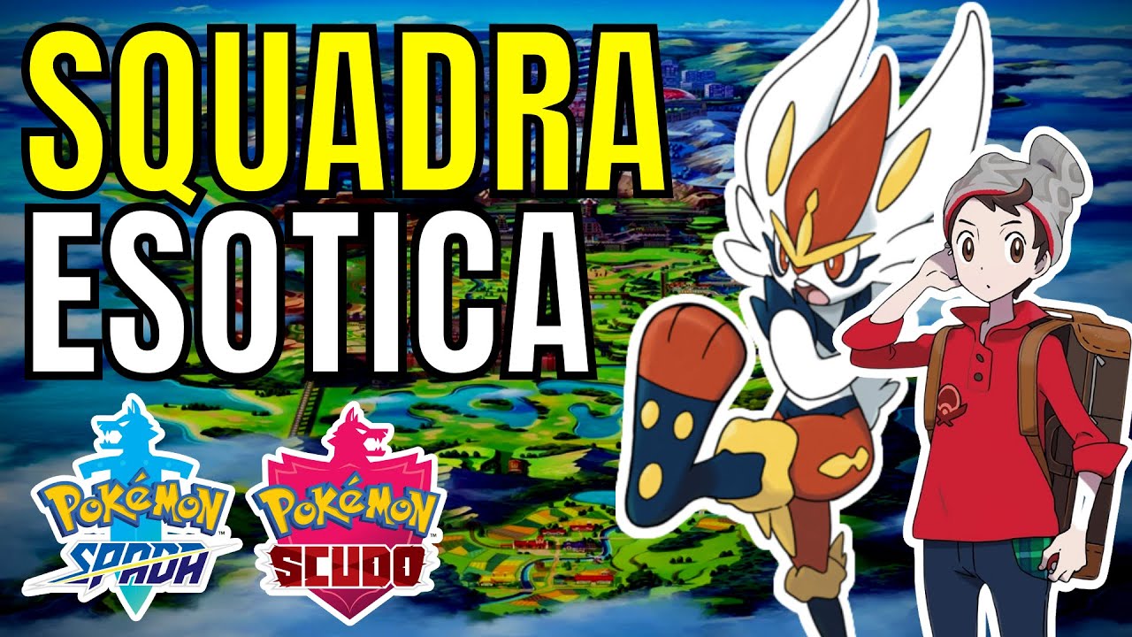 Una SQUADRA ESOTICA per Pokemon SPADA e SCUDO