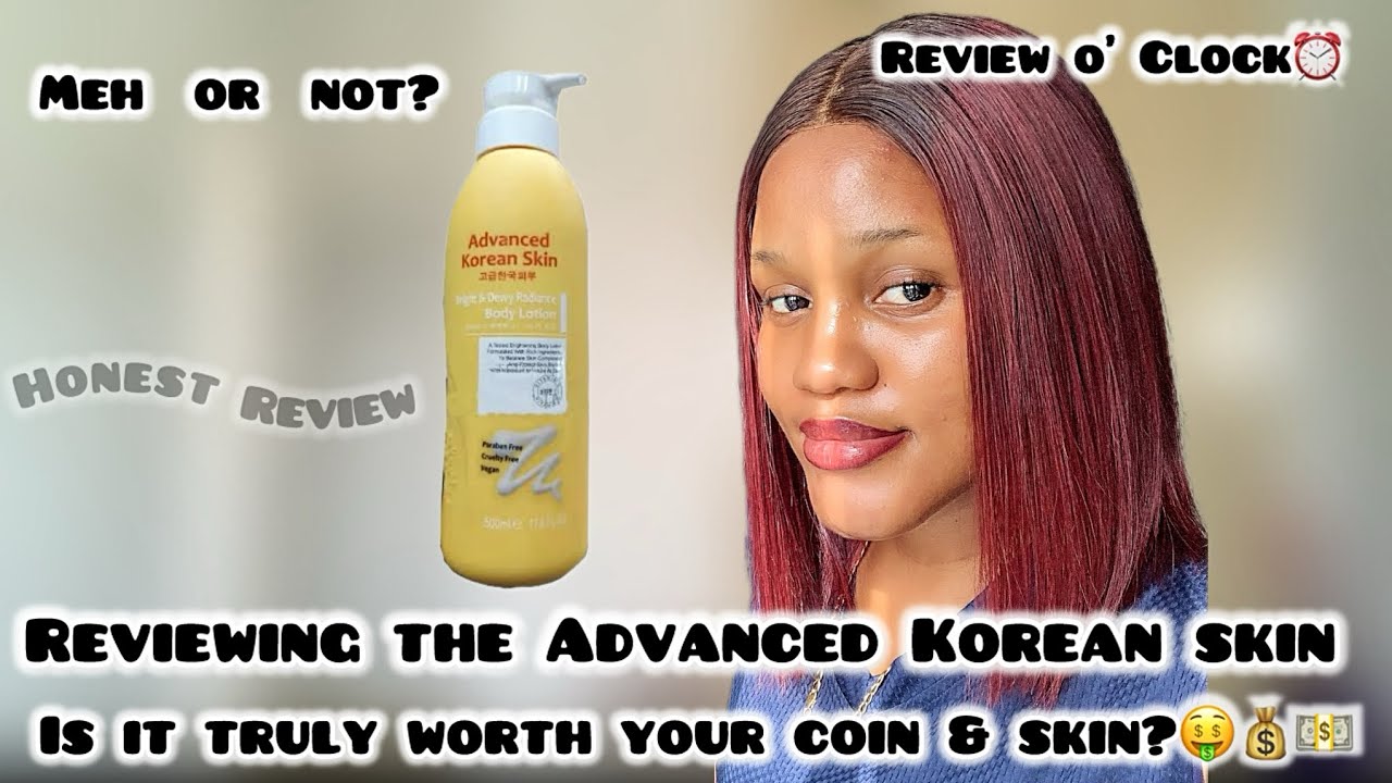 I Tried The Advanced Korean Skin Body Lotion and THIS HAPPENED…….😮‍💨✨