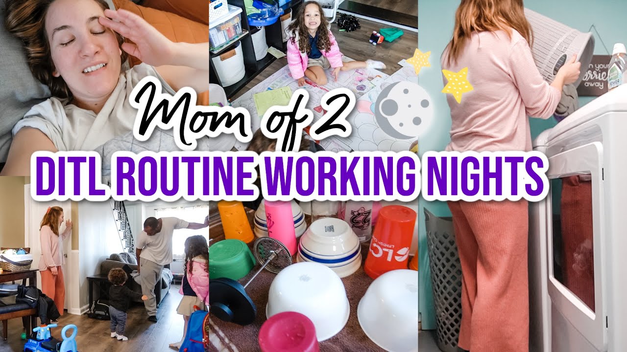FULL TIME WORKING MOM DAILY ROUTINE 2022 | REALISTIC DITL WORKING NIGHT SHIFT 🌛🌟 PATRICIA MARIE