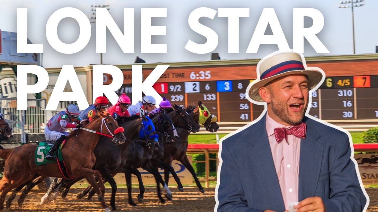 Скачки в прямом эфире 🏇 в Техасе! в Lone Star Park в Гранд-Прери!