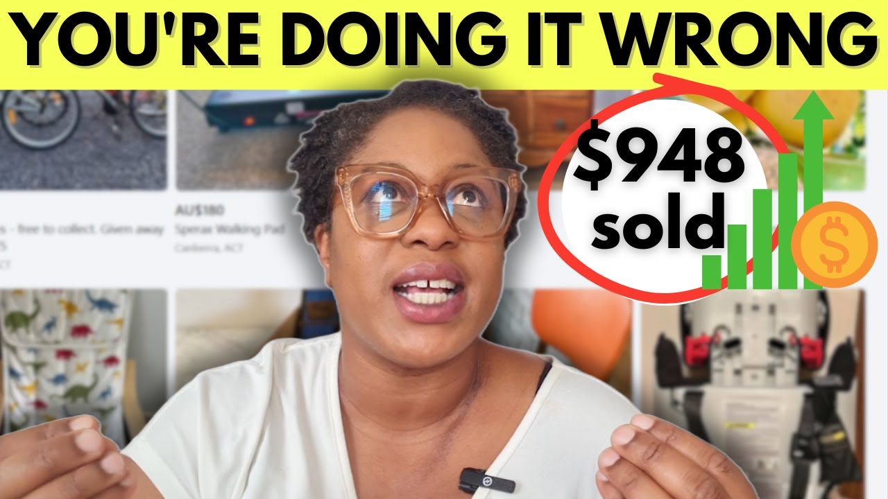 Master The Art of Selling Your Clutter FAST on Facebook Market Place