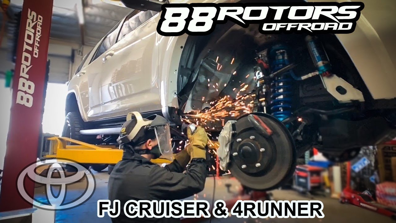 Toyota FJ Cruiser VS 4Runner, Lifted, King Shocks, BODY MOUNT CHOP
