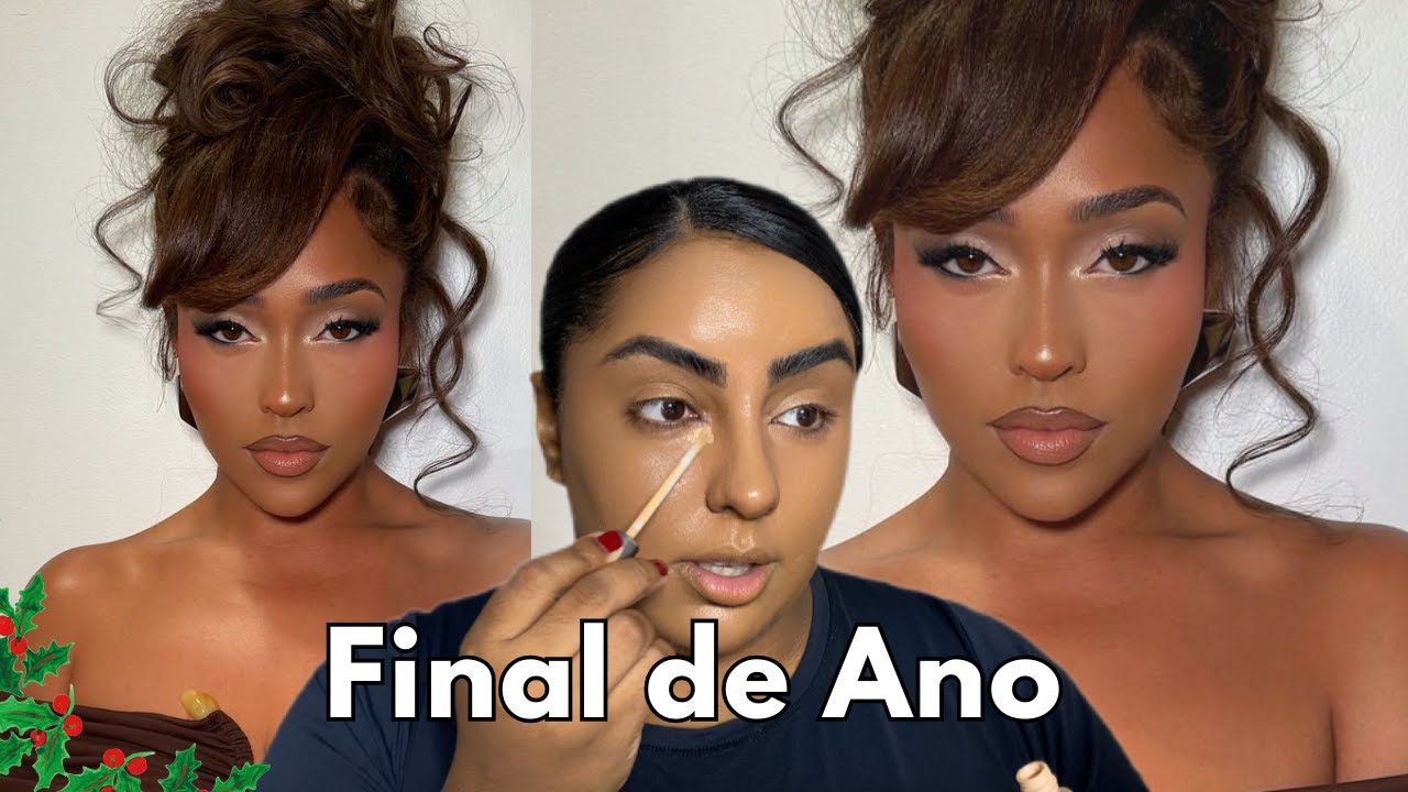 Maquiagem de Final de Ano Fácil | Tutorial Simples para Arrasar nas Festas ✨