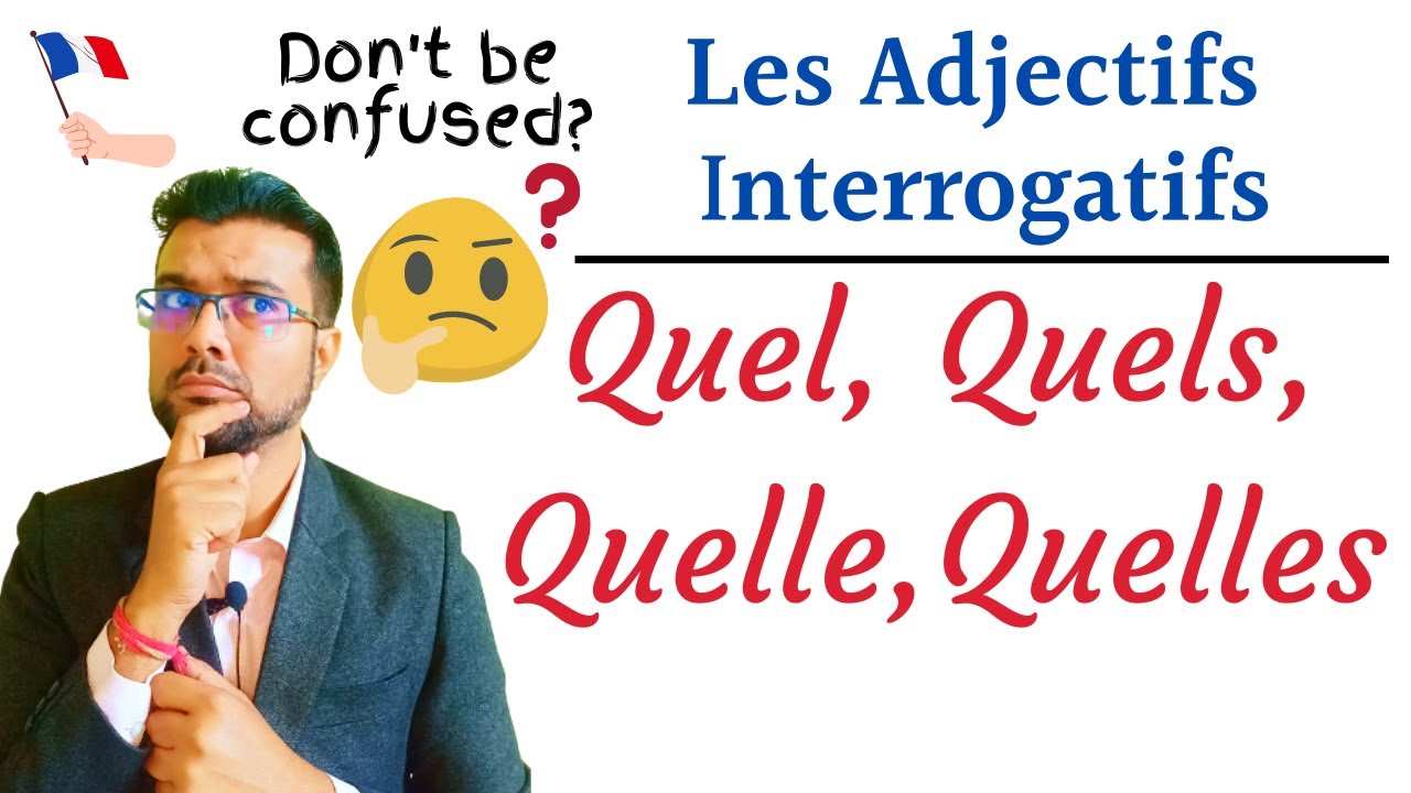 Les adjectifs interrogatifs | Interrogative adjectives | Learn French in Hindi.