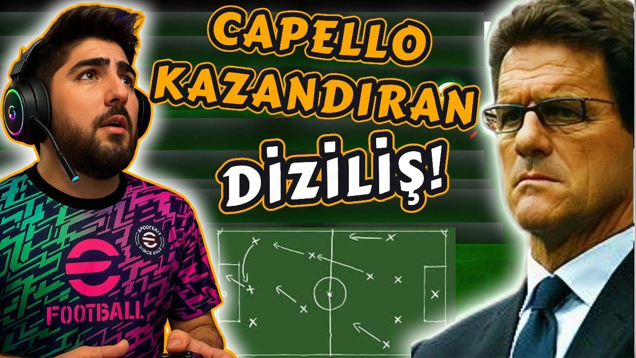 FABIO CAPELLO PAKETİ AÇTIM VE TAKTİĞİNİ TEST EDİYORUM 🔥 EFOOTBALL 2026