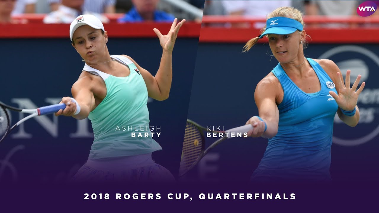 Ashleigh Barty vs. Kiki Bertens | 2018 Rogers Cup Quarterfinals | WTA Highlights