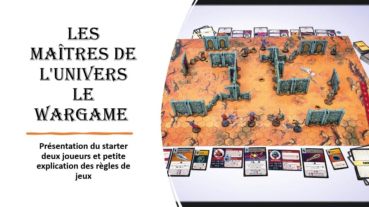 Les ma&icirc;tres de l'univers, le jeu de figurine