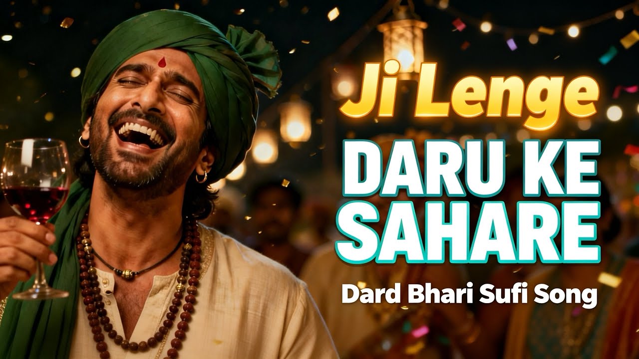 Ji Lenge Daru Ke Sahare | Deep Meditative Hindi Sufi Ishq | Soul Healing Qawwali