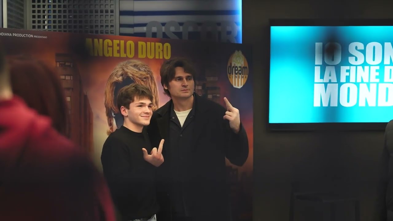 Angelo Duro ospite al Dream Cinema per la proiezione speciale del film 