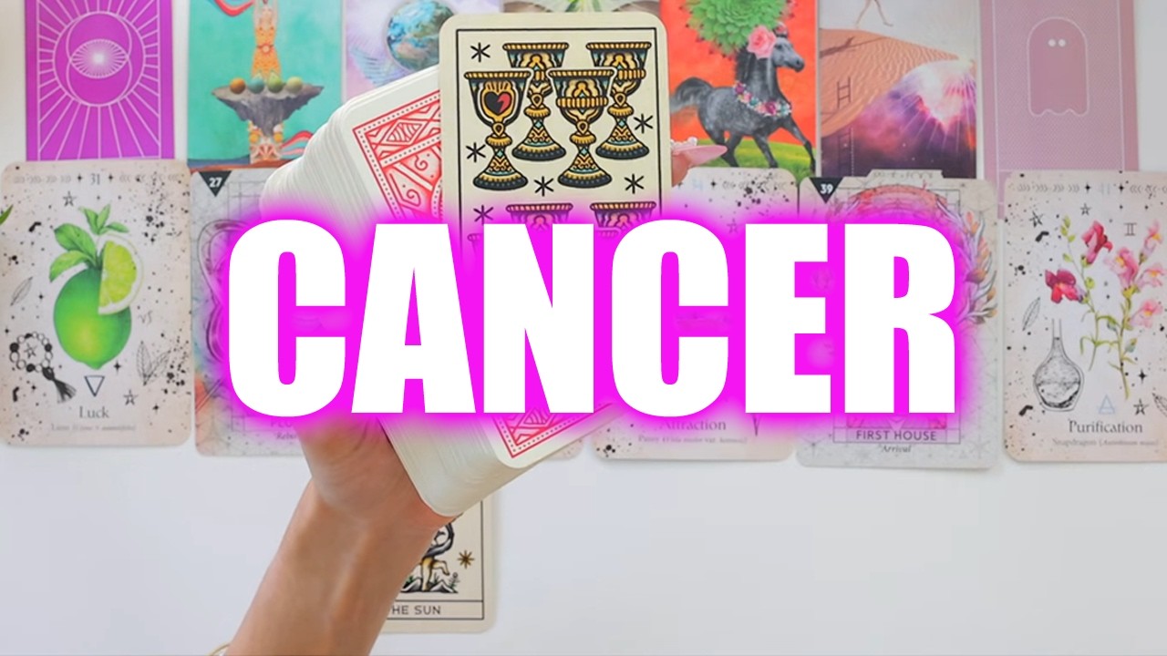 CANCER PASARÁ MAÑANA SÁBADO 7 SERÁ EL FINAL DE TU SUFRIMIENTO! EMPIEZA LO BUENO PARA TI 😭🙏✨