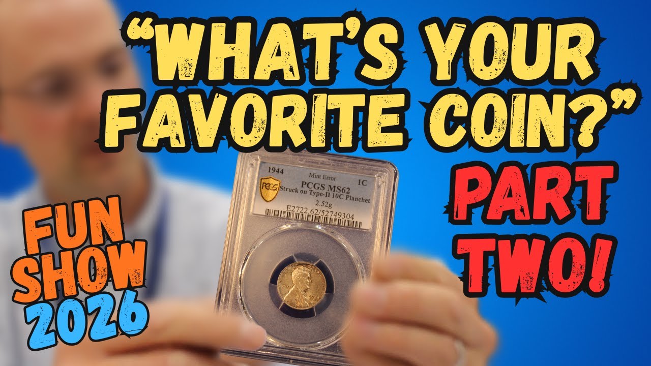 Asking FUN Show Coin Dealers What Is Their Favorite Coin - Part 2