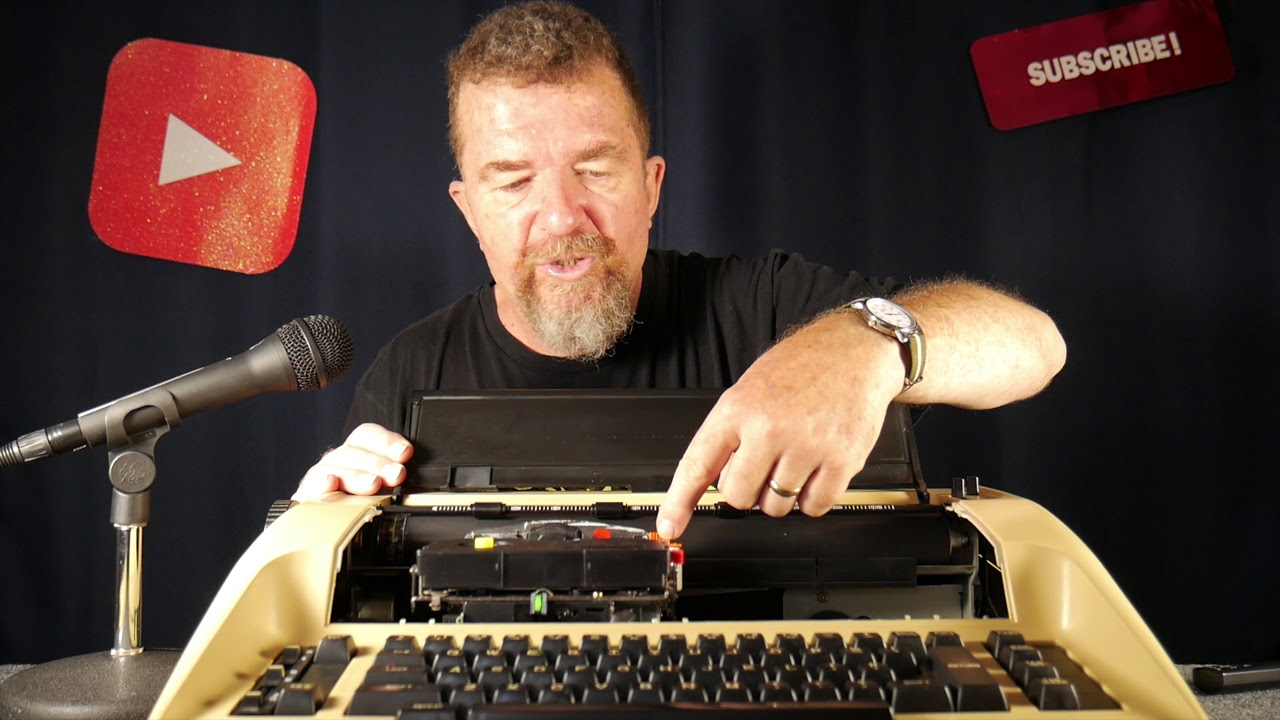 Typewriter Video Series - Episode 124: Olympia report electronic