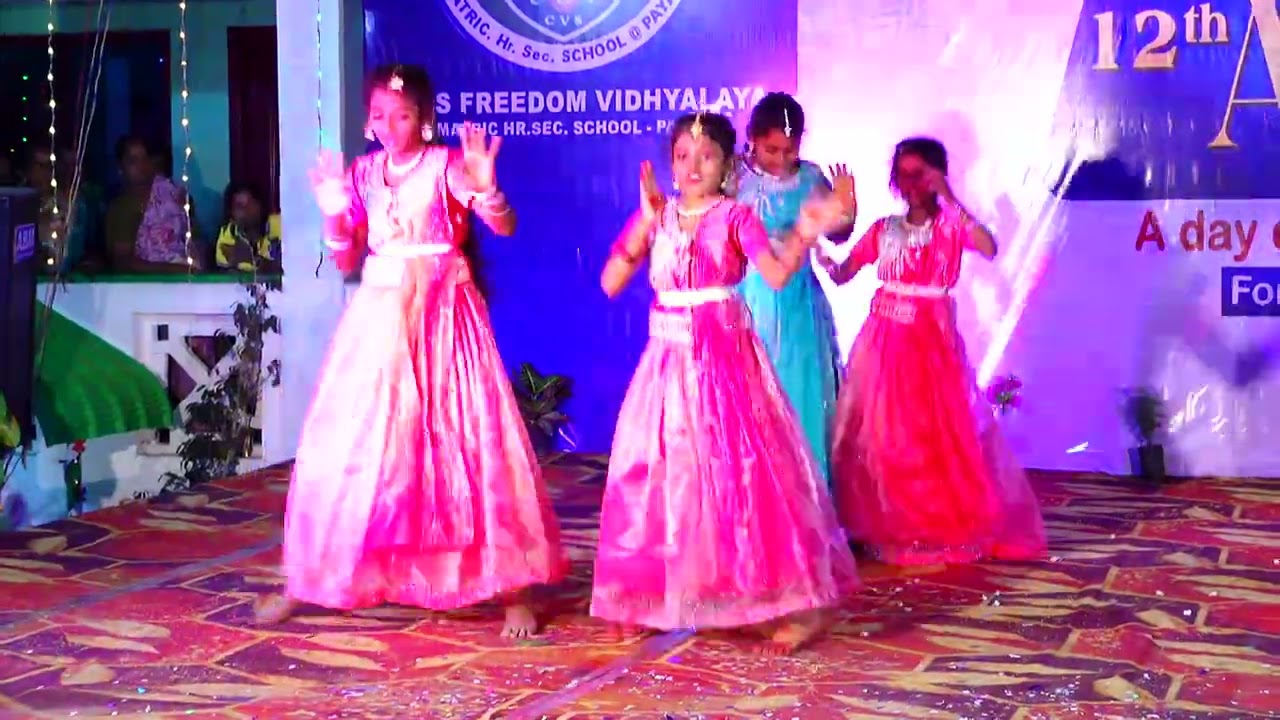 Dance performance by our 5th std Girls