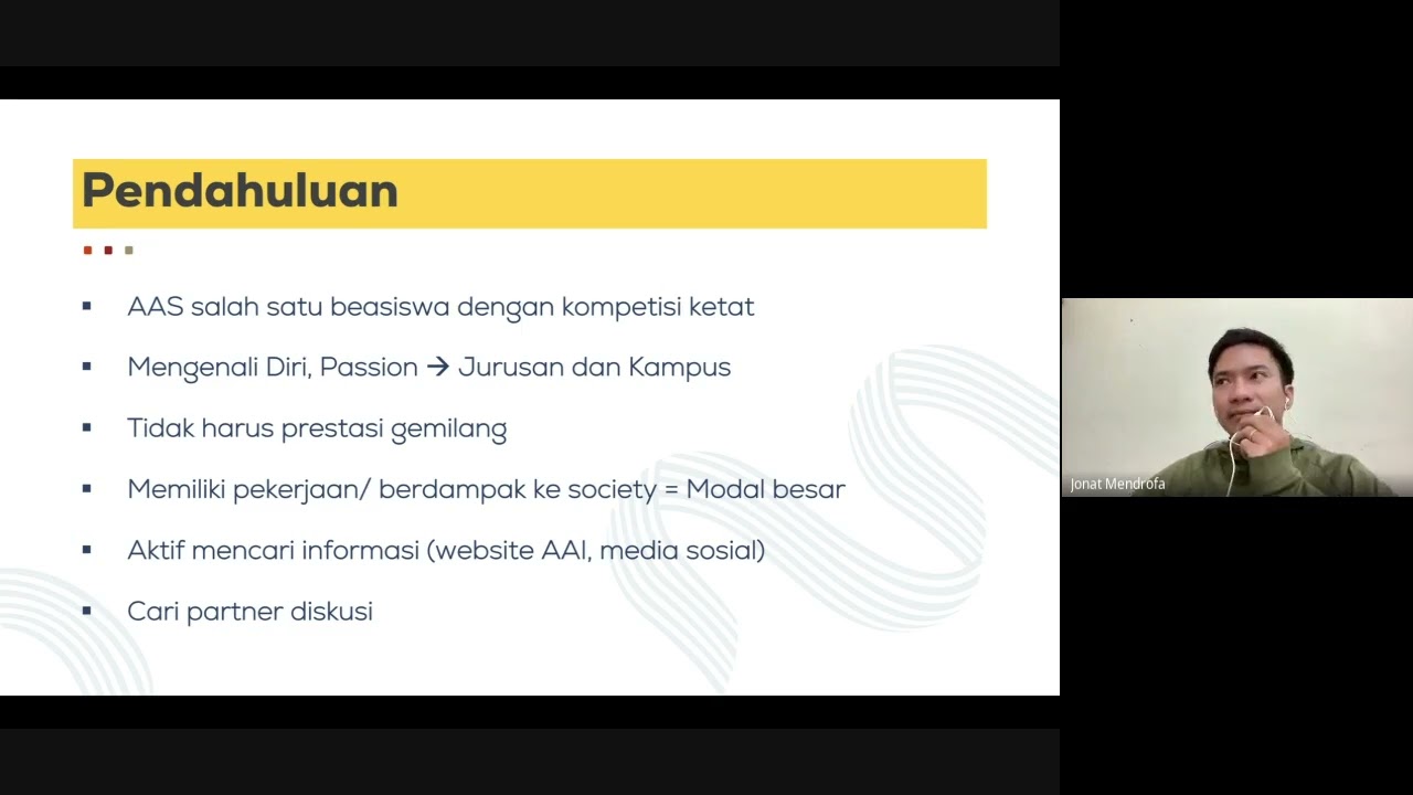 SCHOFEST AAS 2026: Kupas berbagai skema beasiswa AAS dan cara nulis essay