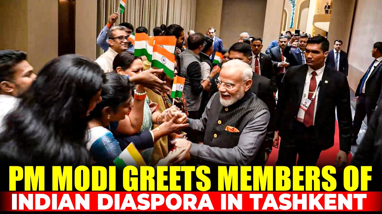LIVE: PM Modi greets members of Indian diaspora amid &lsquo;Modi Modi&rsquo; Chants | Uzbekistan