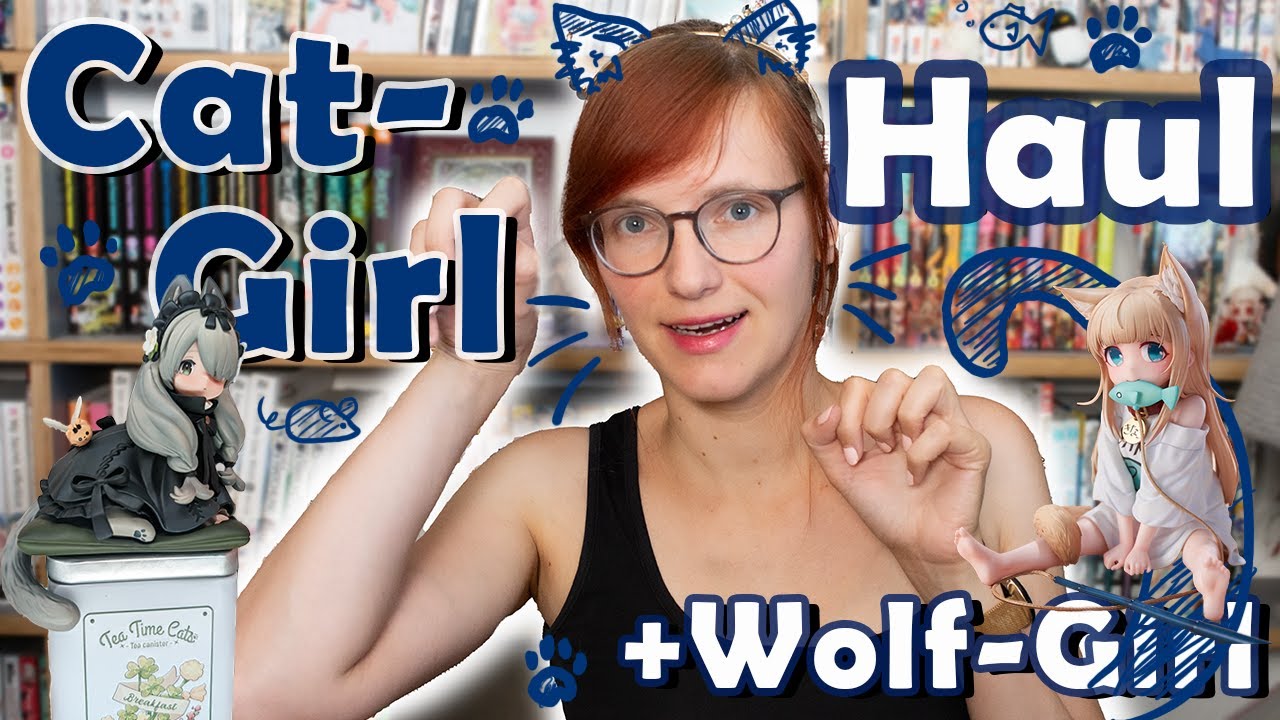 Another Anime CAT-girl Figure Haul 🐱, but this time we also  have a WOLF-girl!! 🐺🦊pt. 2