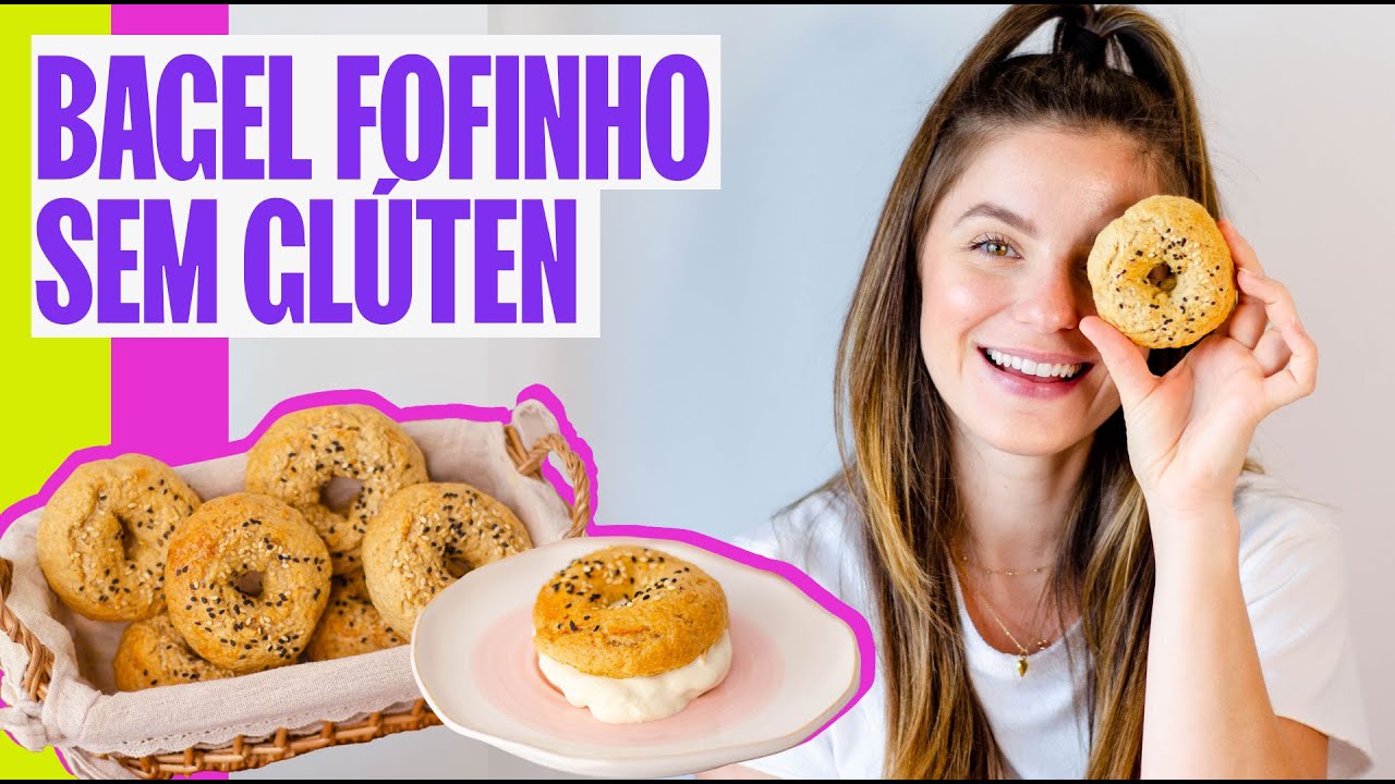 MELHOR PÃO SEM GLÚTEN | BAGEL